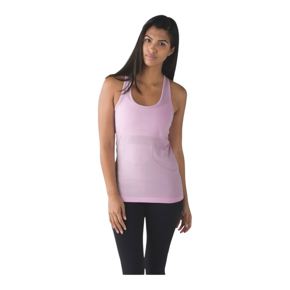 Lululemon Swiftly Tech Racerback Heathered Pretty… - image 1